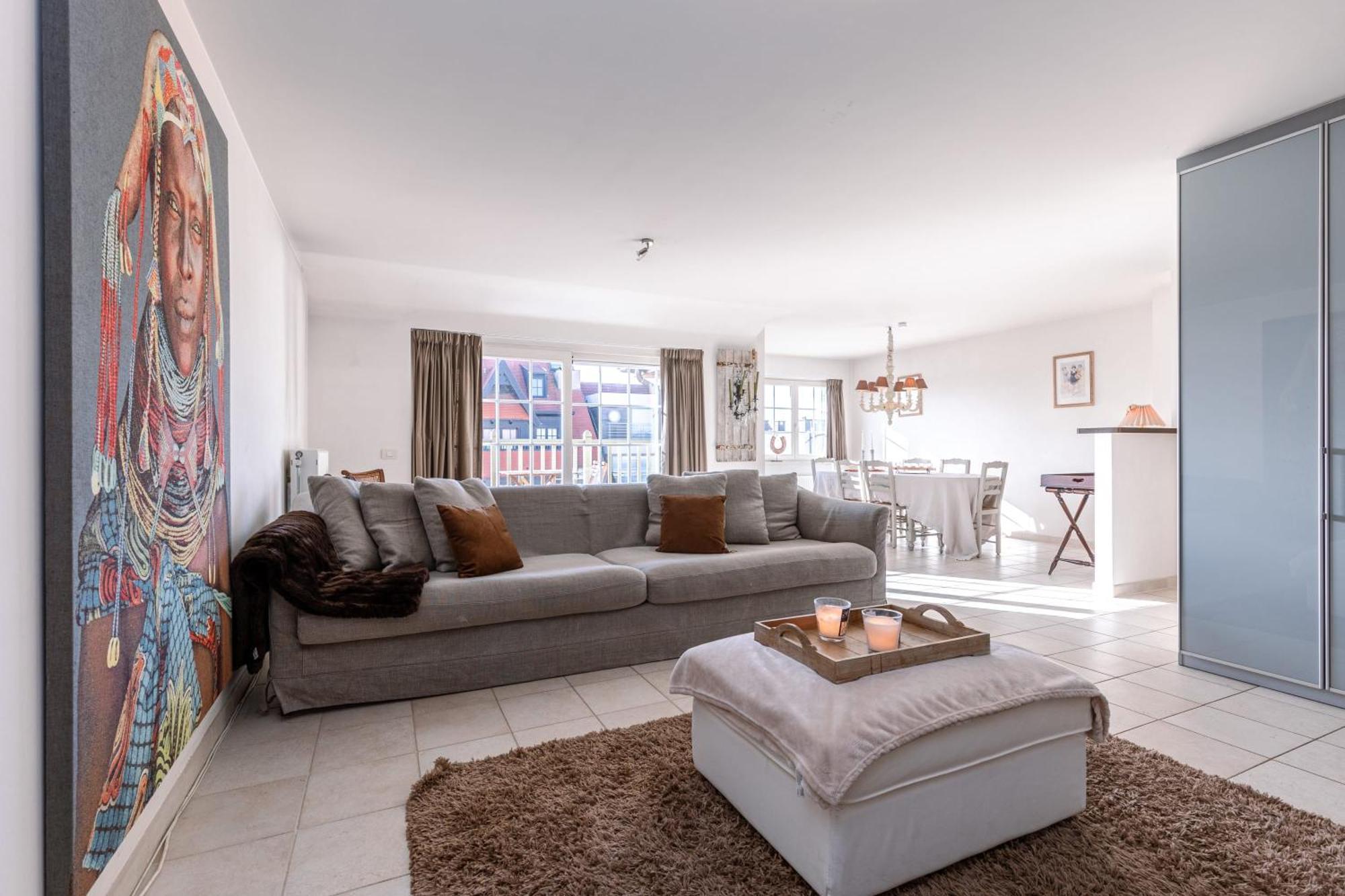 Charming Spacious Duplex Apt With Private Parking In Knokke 아파트 외부 사진
